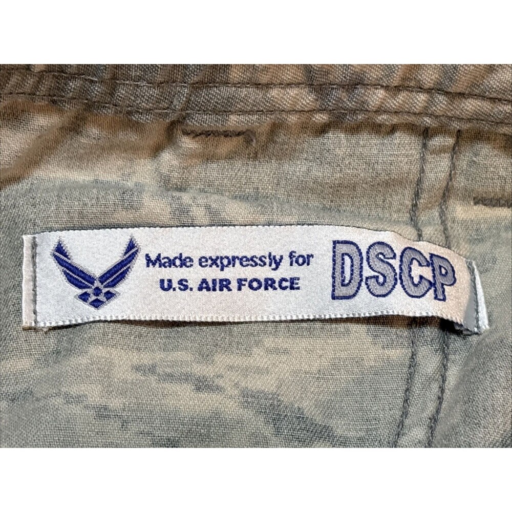 USAF Mens Utility Trouser Air Force Digital Camo 34R DSCP 34x34 Elastic Waist